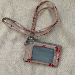 ID/Card holder with lanyard